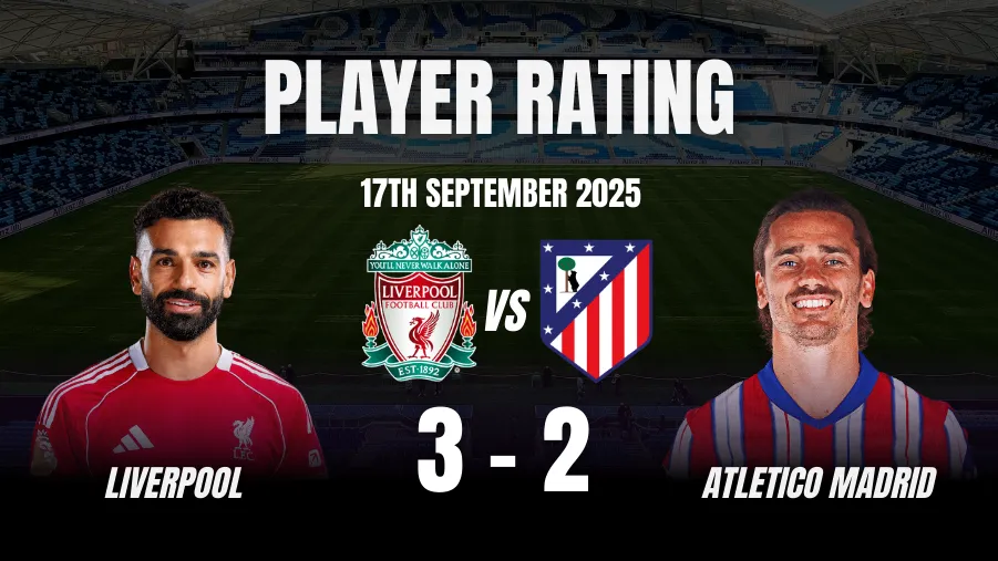 LIVERPOOL VS ATLETICO MADRID MATCH RATINGS visual data 2